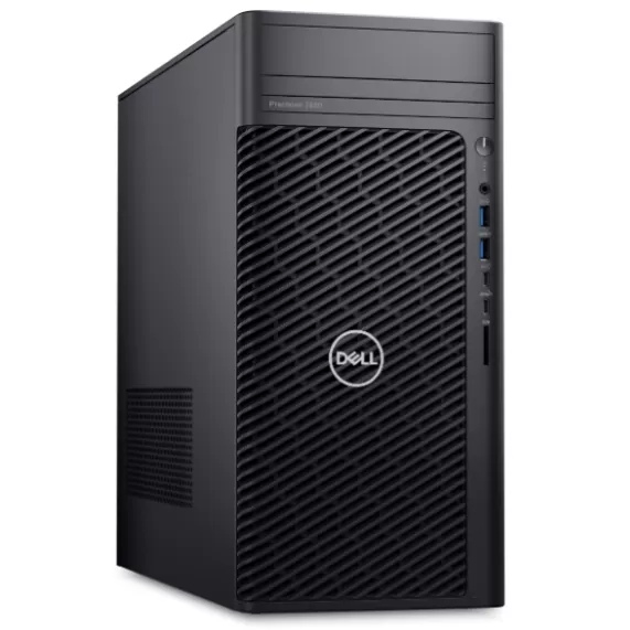 Máy trạm Dell Precision 3680 Tower Workstation - 42PT3680D14600 - i5-14600/8G/256GSSD + 2THDD/T400 4G/300W/Ubuntu/3Y